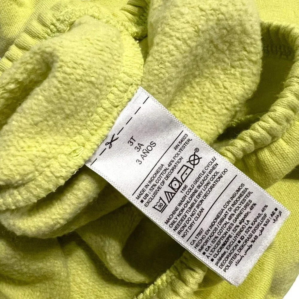 Old Navy 3T Citrine Funnel Neck Pullover Sweatshirt